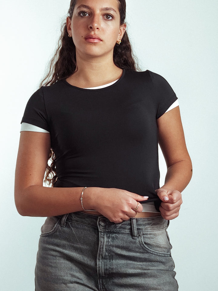 Urban Legend Cap Sleeve Seamless Tee