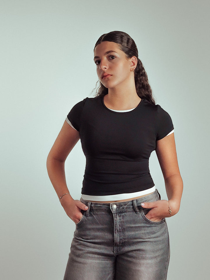 Urban Legend Cap Sleeve Seamless Tee