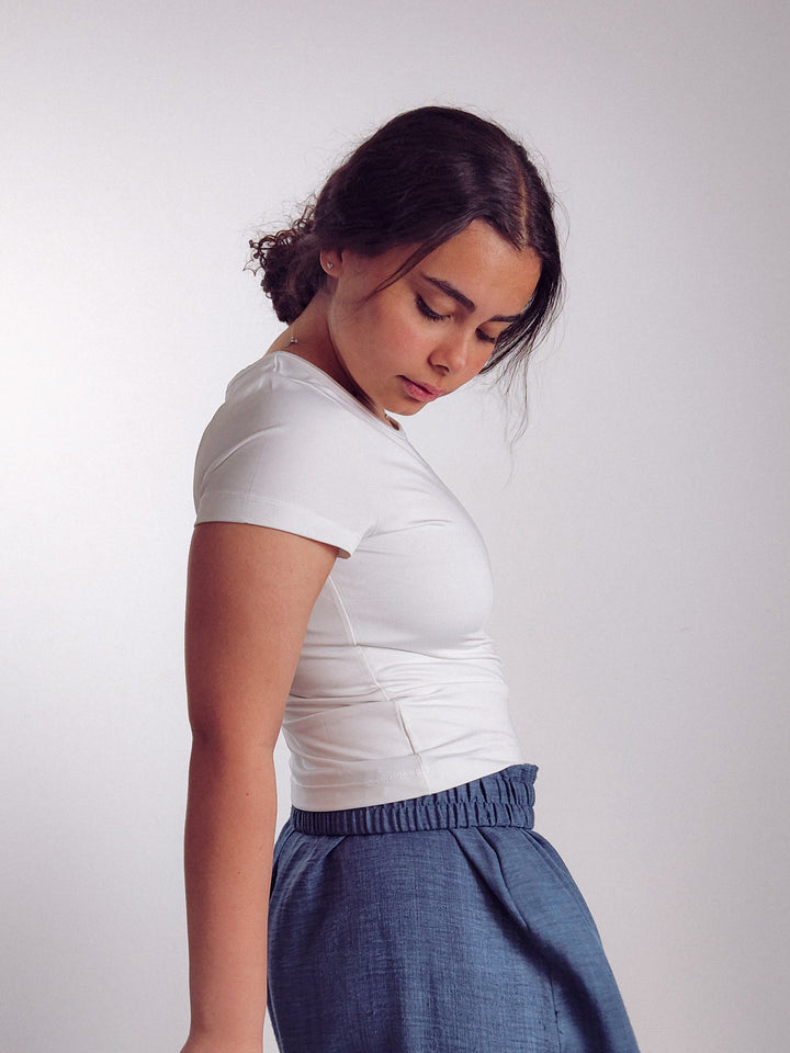 Urban Legend Cap Sleeve Seamless Tee