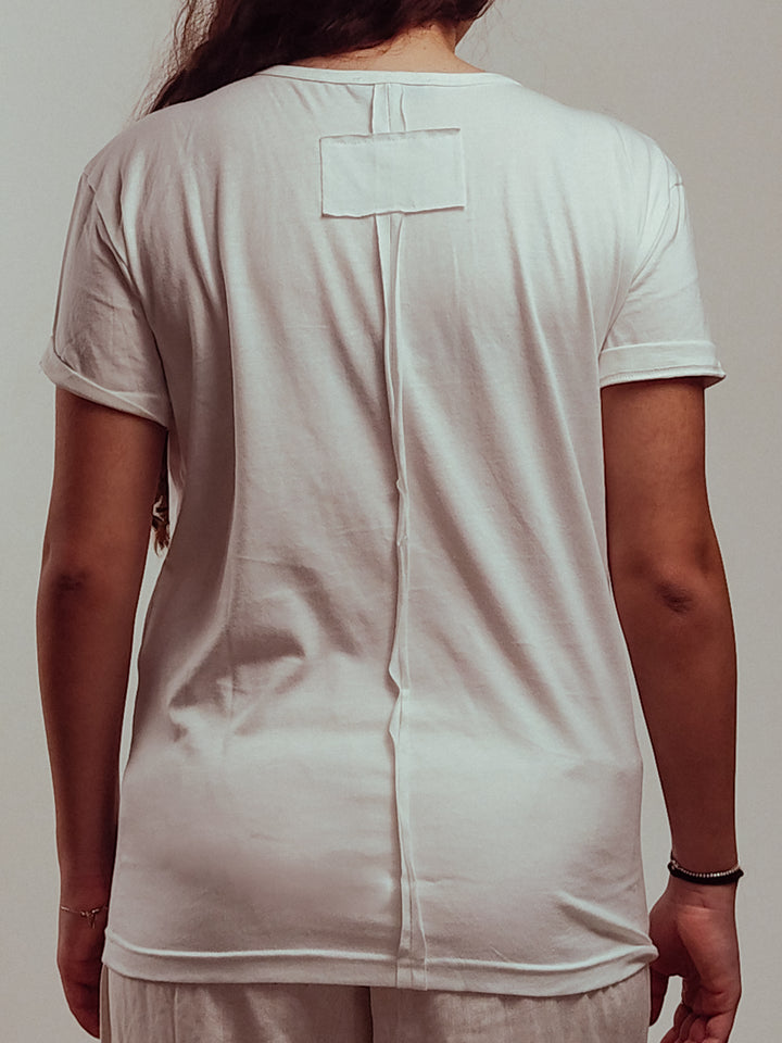 Urban Legend Cotton Modal V-Neck Tee