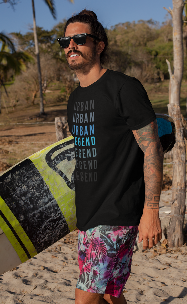Urban Legend Urban Legend Logo Repeating Graphic T-Shirt