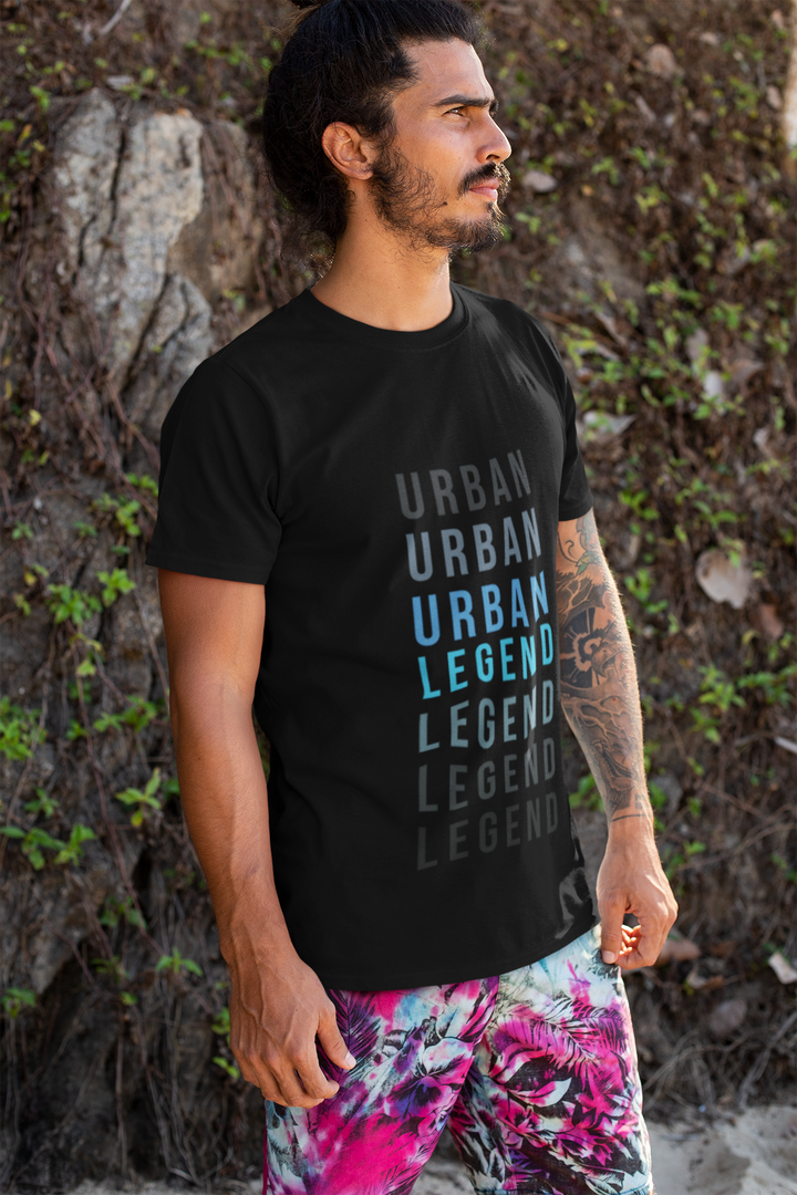 Urban Legend Urban Legend Logo Repeating Graphic T-Shirt