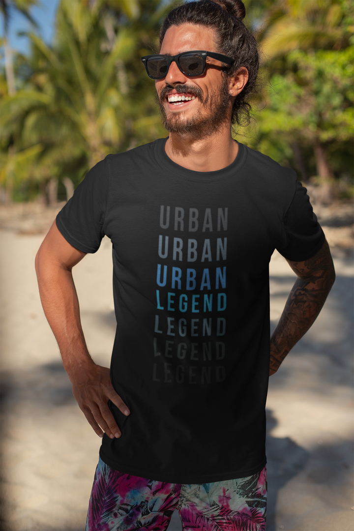 Urban Legend Urban Legend Logo Repeating Graphic T-Shirt